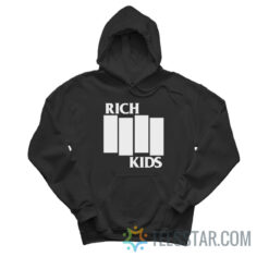 Rich Kids Black Flag Parody Hoodie