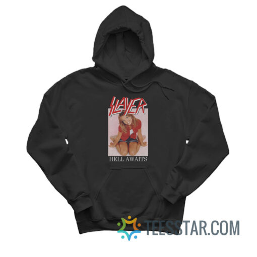 Slayer Hell Awaits Britney Spears Hoodie