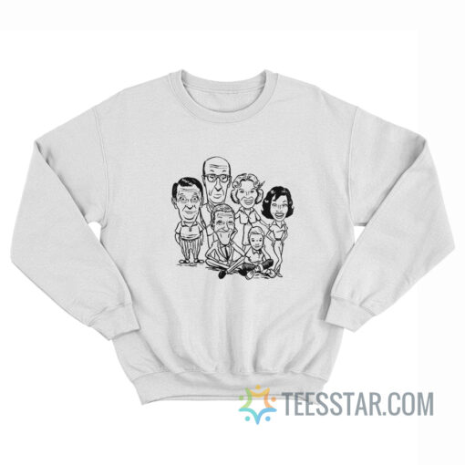 The Dick Van Dyke Show Caricature Sweatshirt