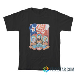 Willie Nelson 1979 4th Of July Picnic T-Shirt