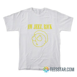 Aw Geez Rick Nirvana T-Shirt