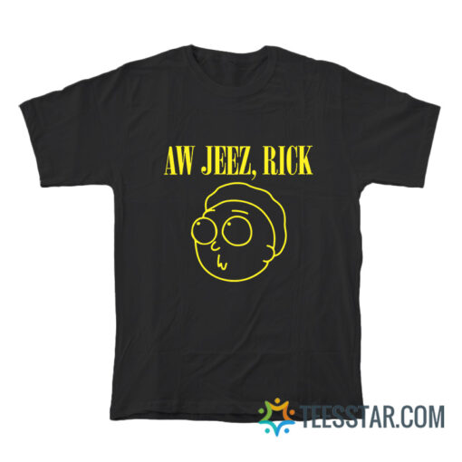 Aw Geez Rick Nirvana T-Shirt