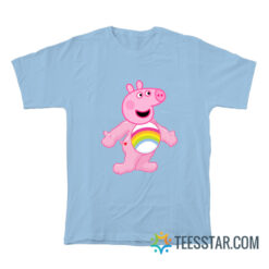 Pink Care Bear Peppa Pig T-Shirt