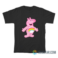 Pink Care Bear Peppa Pig T-Shirt