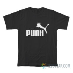 Punk Puma Logo Parody T-Shirt