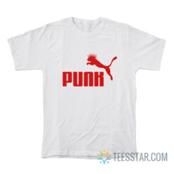 Punk Puma Logo Parody T-Shirt