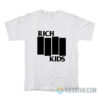 Rich Kids Black Flag Parody T-Shirt