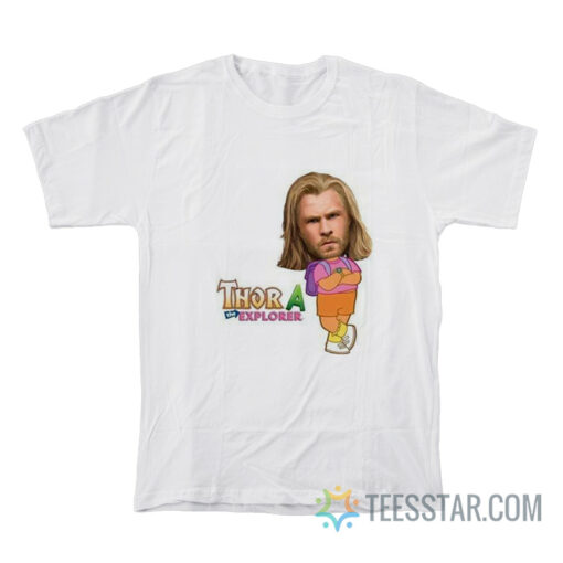 Thor A The Explorer Parody T-Shirt