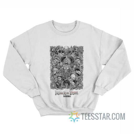 Attack on Titan Nine Titans Sweatshirt