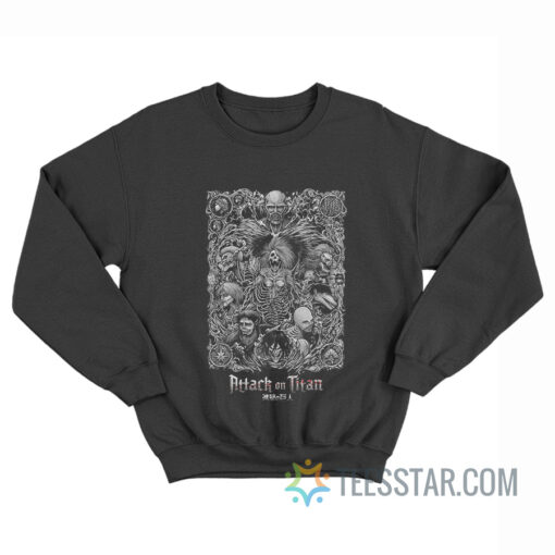 Attack on Titan Nine Titans Sweatshirt