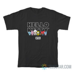 BTS BT21 x Hello Kitty Collaboration T-Shirt