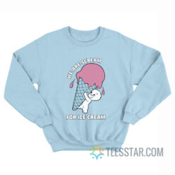 Casper We Are Scream For Ice Cream Sweatshirt