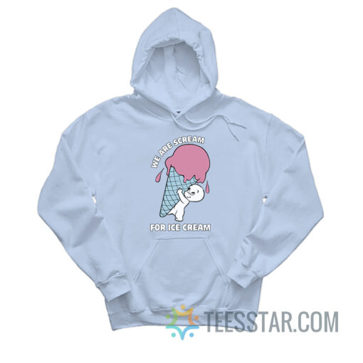 Casper We Are Scream For Ice Cream Hoodie