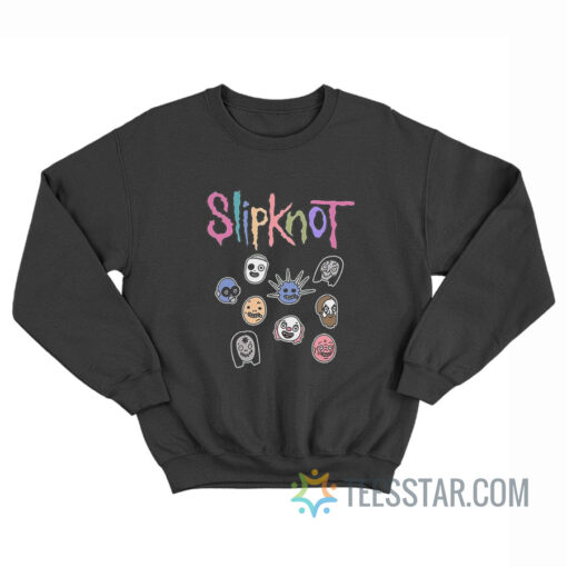 Cute Slipknot Character Cartoon Sweatshirt