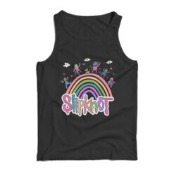 Cute Slipknot Rainbow Cartoon Tank Top