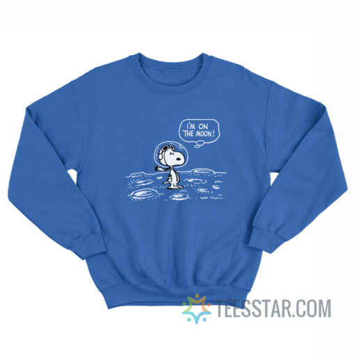 Snoopy I’m On The Moon Sweatshirt