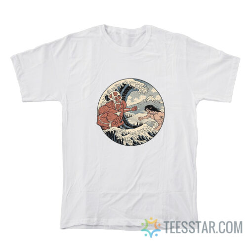 The Great Titans Kanagawa Wave T-Shirt