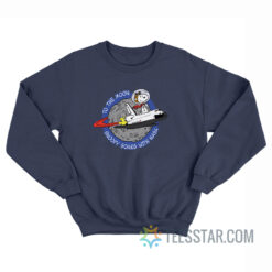 To The Moon Snoopy Soars With Nasa Sweatshirt