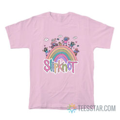 Cute Slipknot Rainbow Cartoon T-Shirt