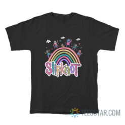 Cute Slipknot Rainbow Cartoon T-Shirt