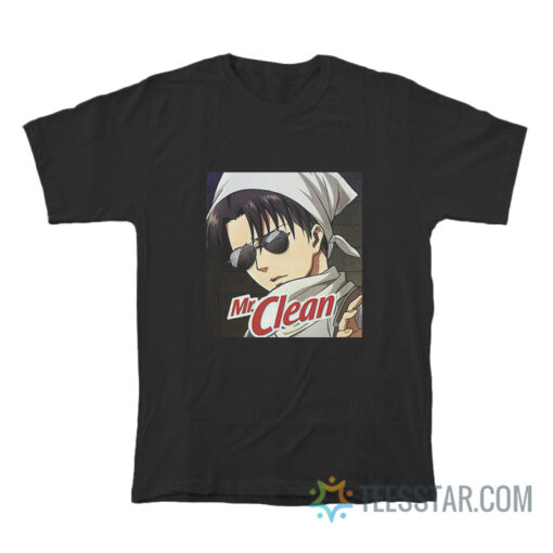 Levi Ackerman Mr Clean T-Shirt