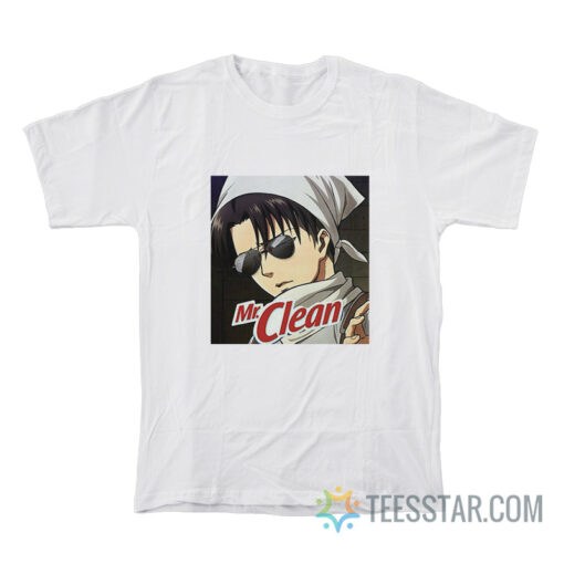 Levi Ackerman Mr Clean T-Shirt