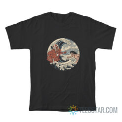 The Great Titans Kanagawa Wave T-Shirt