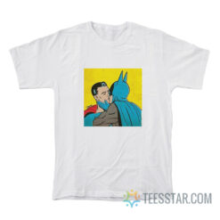 Batman And Superman Kissing T-Shirt