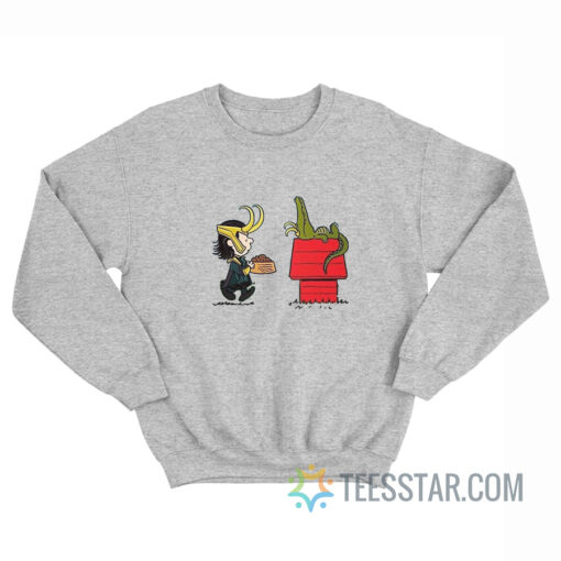 Peanuts Loki Feeding Time Sweatshirt