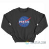 Pizza Nasa Parody Sweatshirt