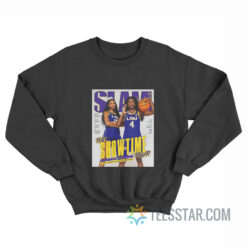 Slam Angel Reese And Flau'jae Johnson Sweatshirt