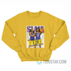 Slam Angel Reese And Flau'jae Johnson Sweatshirt