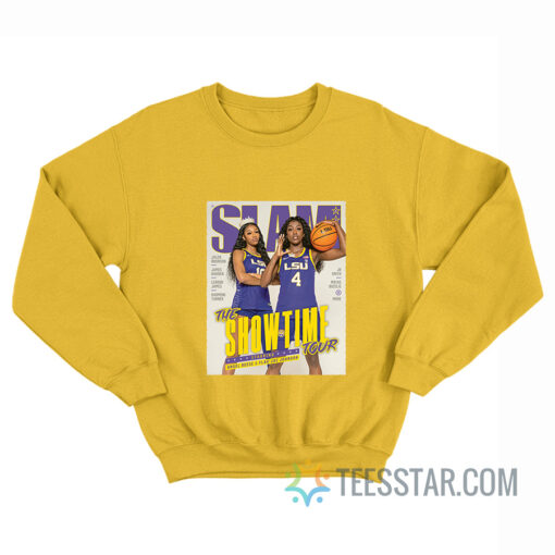 Slam Angel Reese And Flau'jae Johnson Sweatshirt