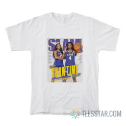 Slam Angel Reese And Flau'jae Johnson T-Shirt