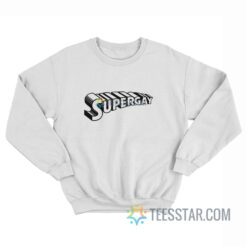 Supergay Superman Logo Parody Sweatshirt