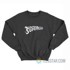 Supergay Superman Logo Parody Sweatshirt