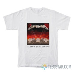 Metallica Matematica Master Of Numbers T-Shirt