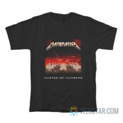 Metallica Matematica Master Of Numbers T-Shirt