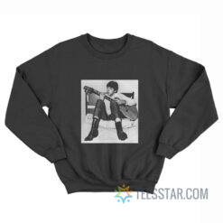 Paul McCartney Playing Guitar Sweatshirt