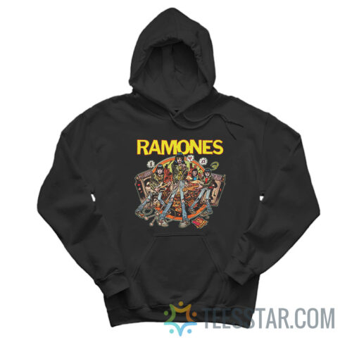 Ramones Rockaway Beach Hoodie