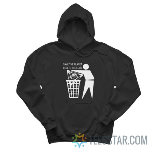 Save The Planet Delete All Elite Hoodie