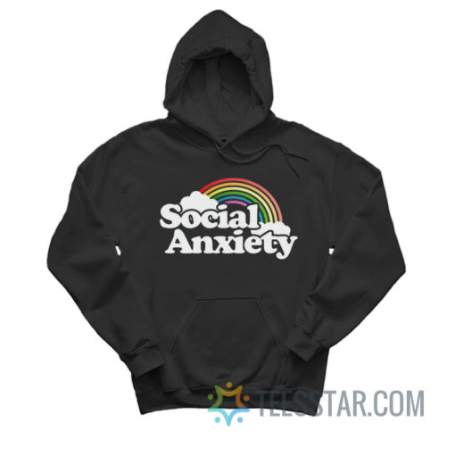 Social Anxiety Rainbow Hoodie