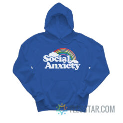 Social Anxiety Rainbow Hoodie