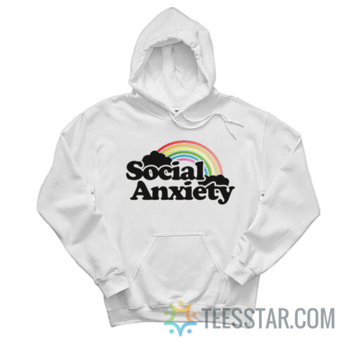 Social Anxiety Rainbow Hoodie