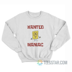 SpongeBob SquarePants Wanted Maniac Sweatshirt