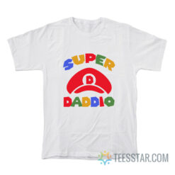 Super Daddio Super Mario Father's Day T-Shirt