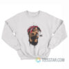 Vintage Tupac Shakur Face 2Pac Sweatshirt