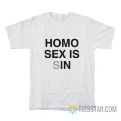 Homo Sex Is In T-Shirt