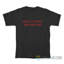 Small Boobs Big Dreams T-Shirt