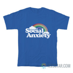 Social Anxiety Rainbow T-Shirt